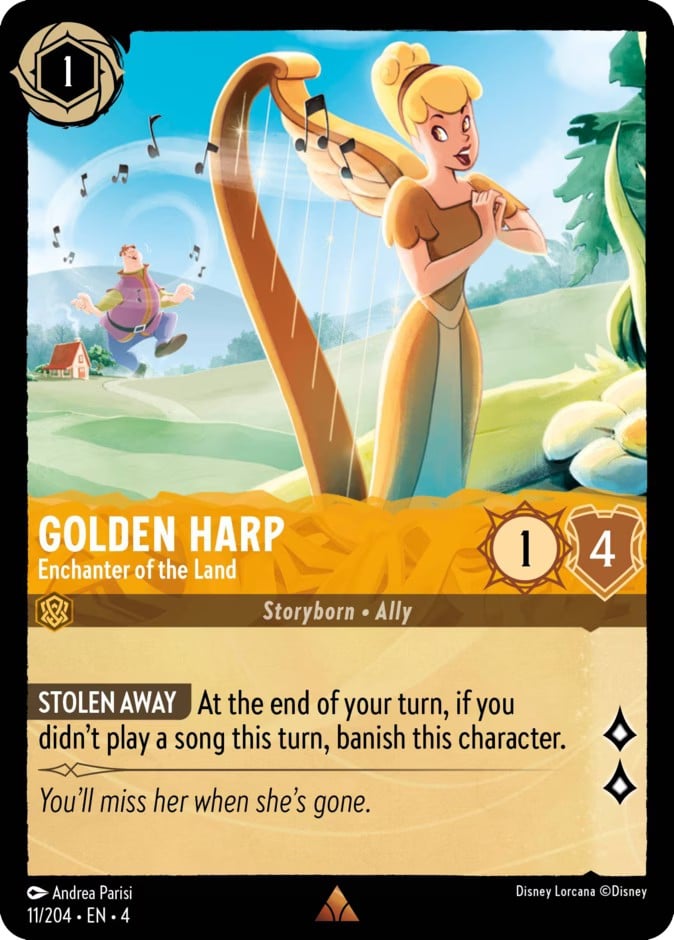 Golden Harp - Enchanter of the Land Golden Harp - Enchanter of the Land - Image 1