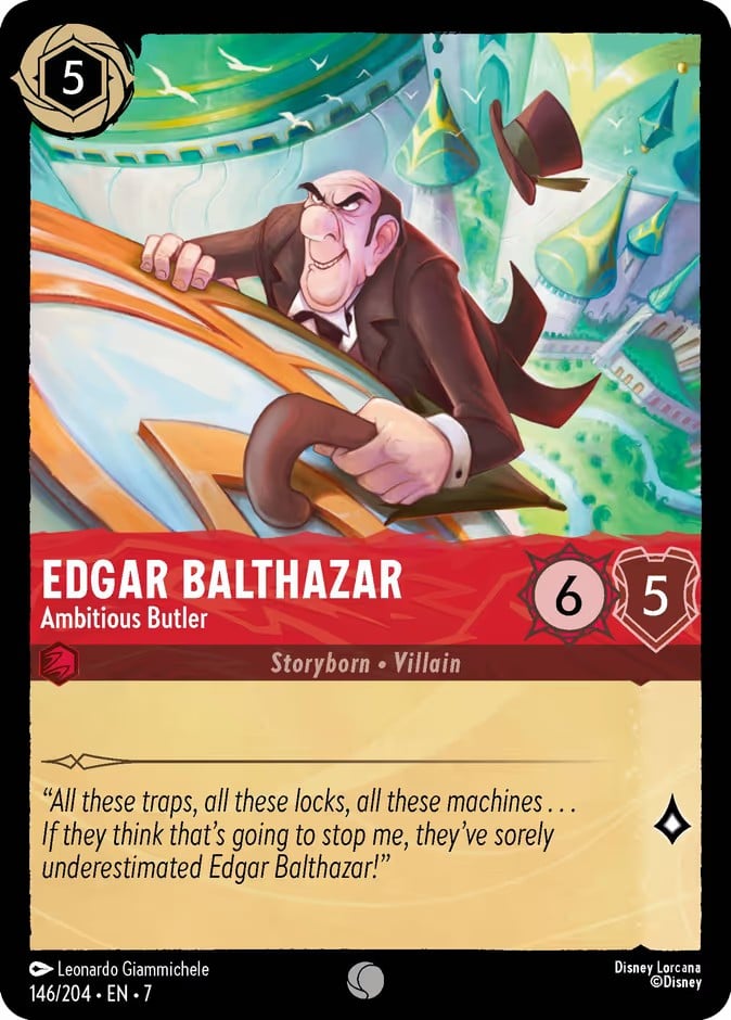 Edgar Balthazar - Ambitious Butler Edgar Balthazar - Ambitious Butler - Image 1