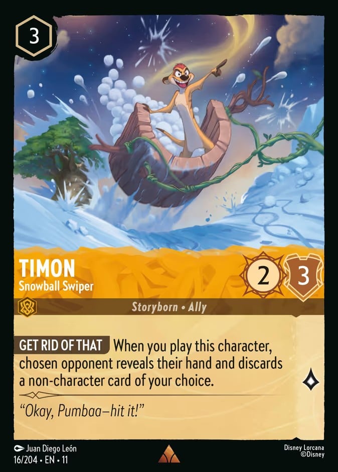 Timon - Snowball Swiper Timon - Snowball Swiper - Image 1