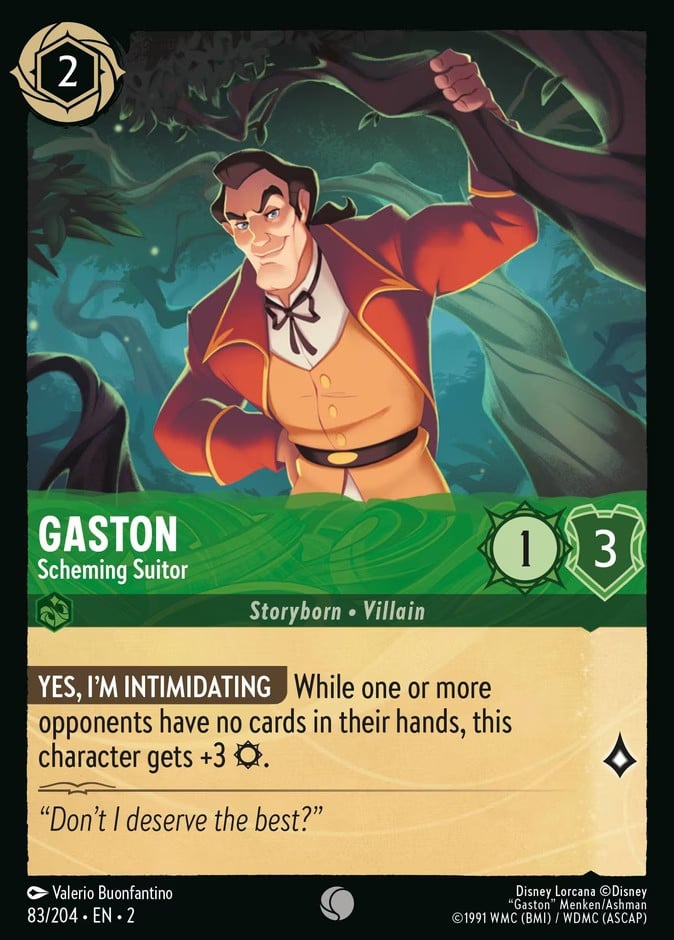Gaston - Scheming Suitor Gaston - Scheming Suitor - Image 1