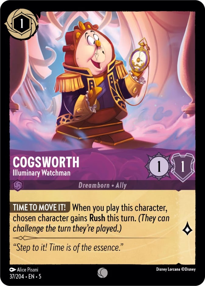 Cogsworth - Illuminary Watchman Cogsworth - Illuminary Watchman - Image 1