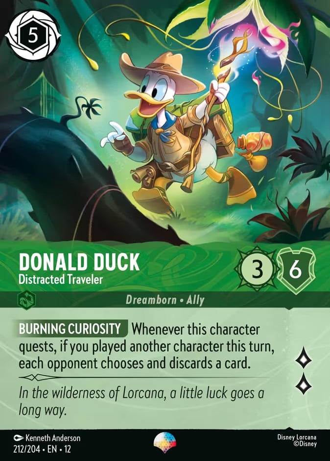 Donald Duck - Distracted Traveler Donald Duck - Distracted Traveler - Image 1