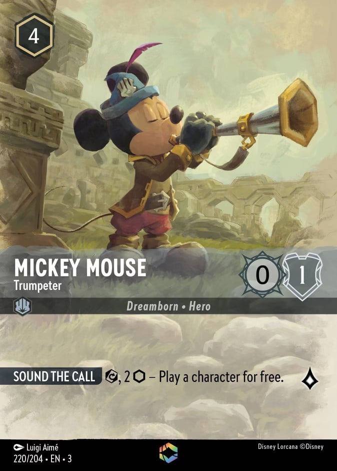Mickey Mouse - Trumpeter Mickey Mouse - Trumpeter - Image 1