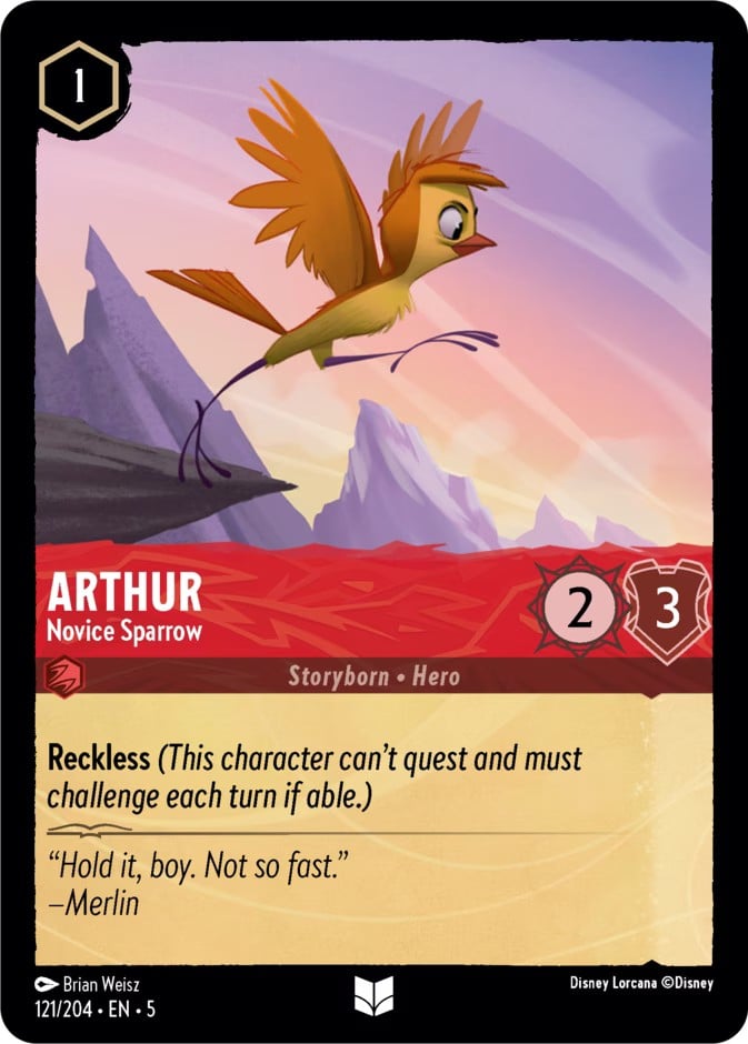 Arthur - Novice Sparrow Arthur - Novice Sparrow - Image 1