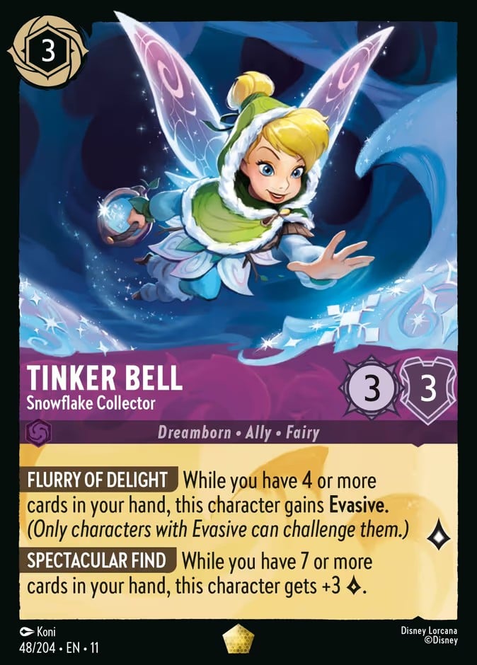 Tinker Bell - Snowflake Collector Tinker Bell - Snowflake Collector - Image 1