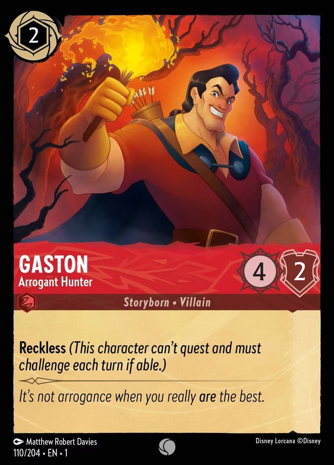 Gaston - Arrogant Hunter Gaston - Arrogant Hunter - Image 1