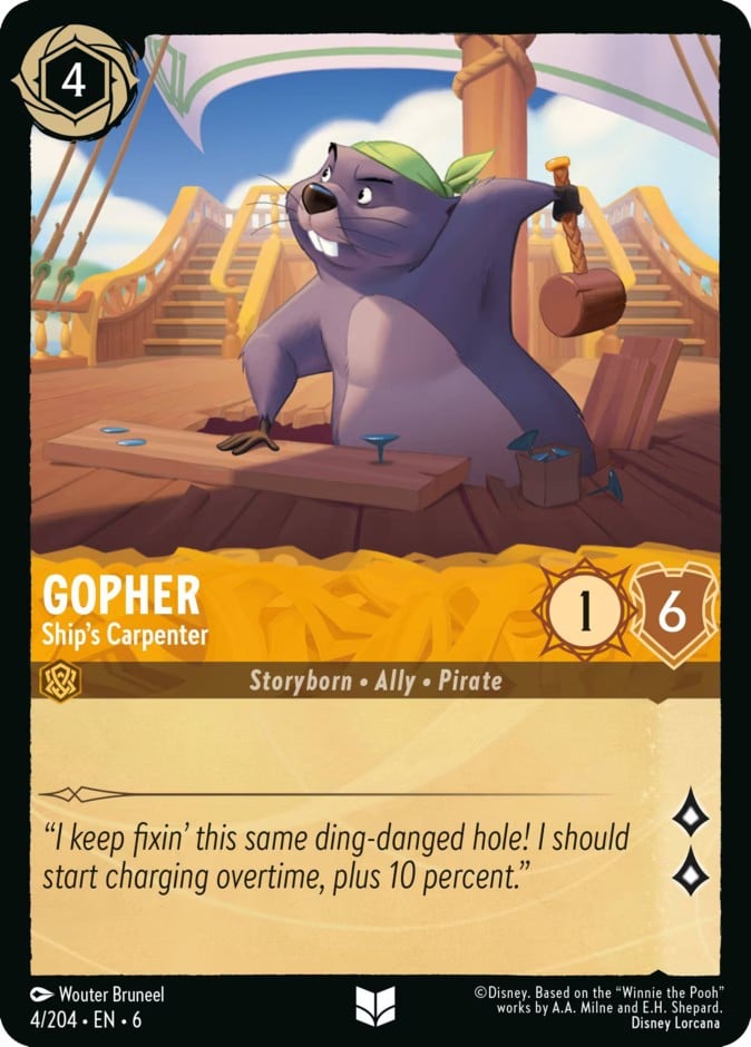 Gopher - Ship's Carpenter Gopher - Ship's Carpenter - Image 1