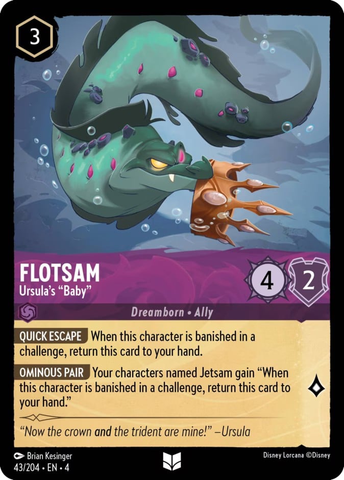 Flotsam - Ursula's "Baby" Flotsam - Ursula's "Baby" - Image 1