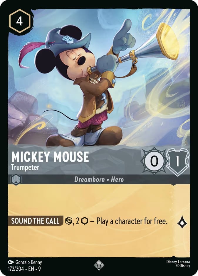Mickey Mouse - Trumpeter Mickey Mouse - Trumpeter - Image 1