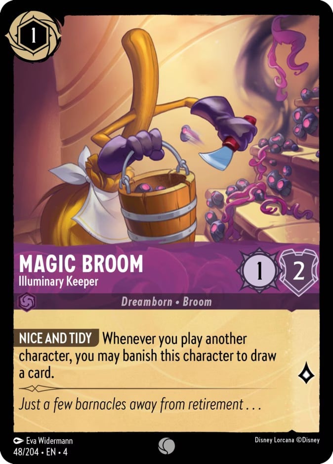 Magic Broom - Illuminary Keeper Magic Broom - Illuminary Keeper - Image 1