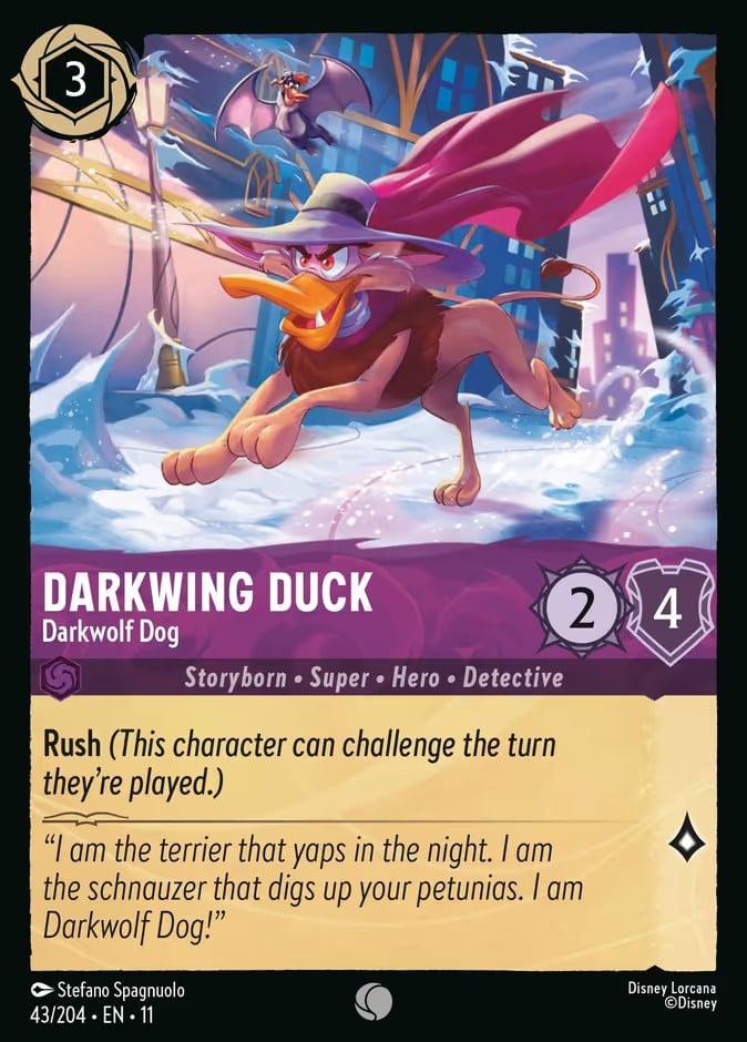 Darkwing Duck - Darkwolf Dog Darkwing Duck - Darkwolf Dog - Image 1