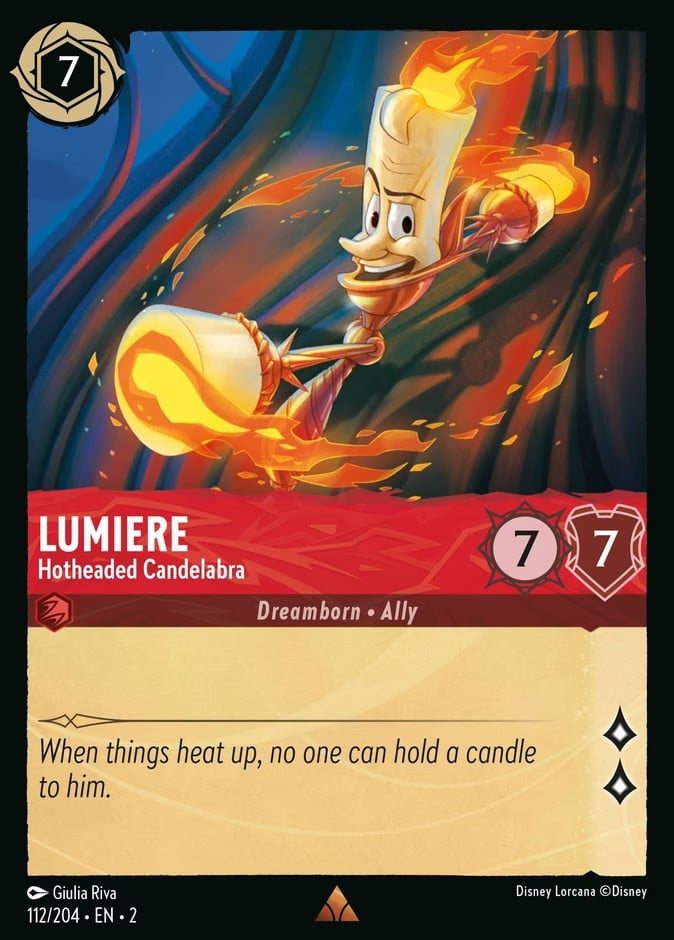 Lumiere - Hotheaded Candelabra Lumiere - Hotheaded Candelabra - Image 1