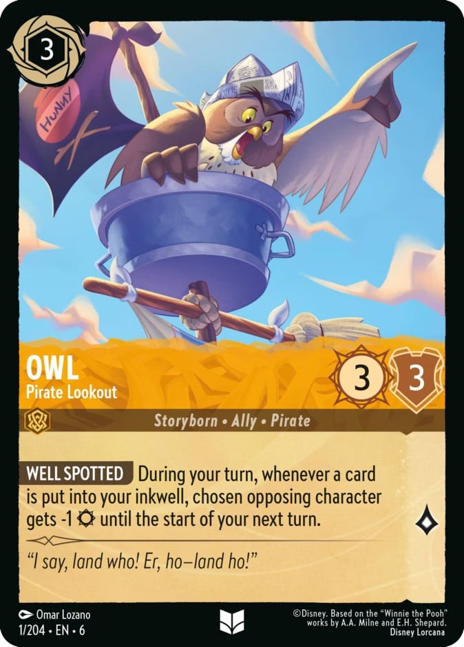 Owl - Pirate Lookout Owl - Pirate Lookout - Image 1