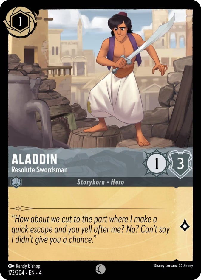 Aladdin - Resolute Swordsman Aladdin - Resolute Swordsman - Image 1
