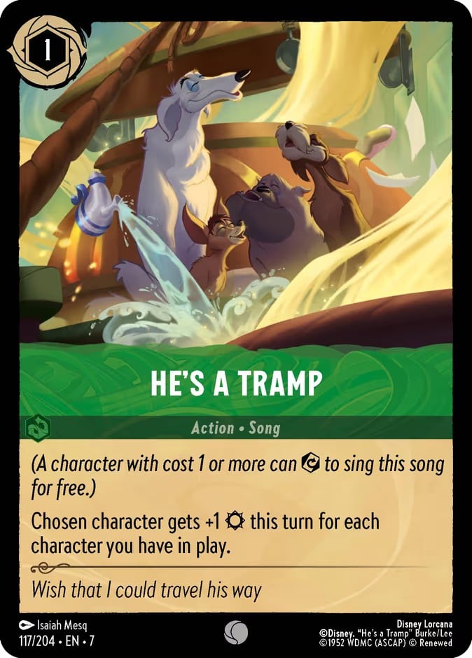 He's A Tramp He's A Tramp - Image 1