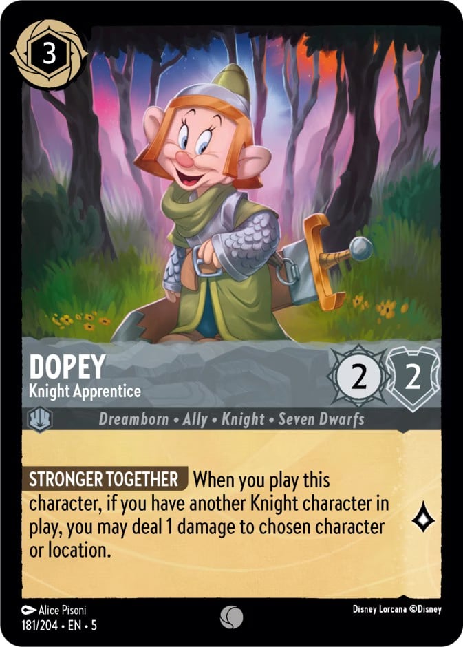 Dopey - Knight Apprentice Dopey - Knight Apprentice - Image 1