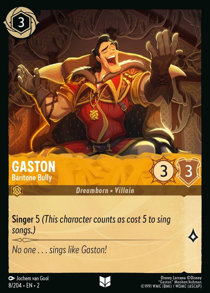 Gaston - Baritone Bully Gaston - Baritone Bully - Image 1