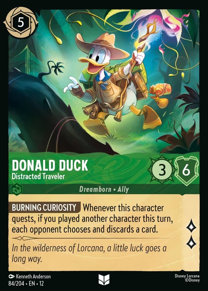 Donald Duck - Distracted Traveler Donald Duck - Distracted Traveler - Image 1