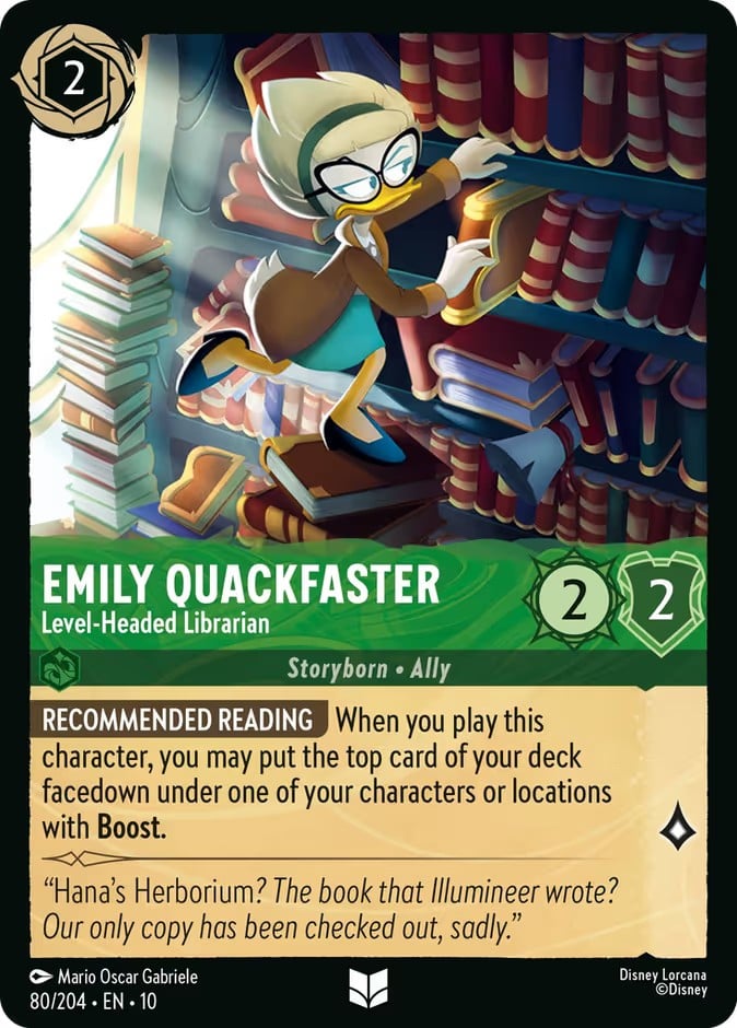 Emily Quackfaster - Level-Headed Librarian Emily Quackfaster - Level-Headed Librarian - Image 1
