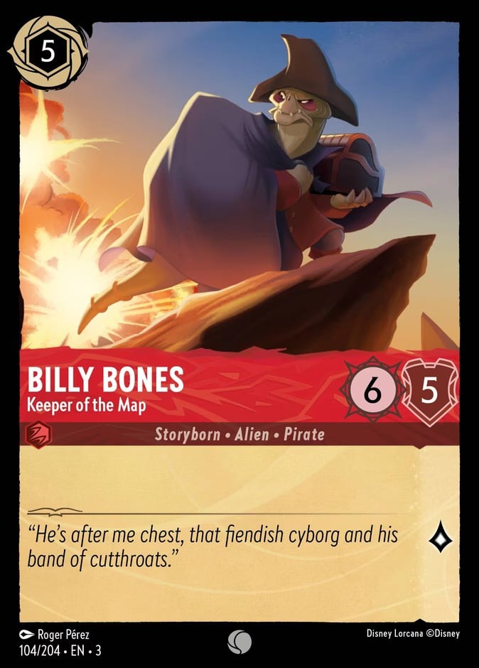 Billy Bones - Keeper of the Map Billy Bones - Keeper of the Map - Image 1