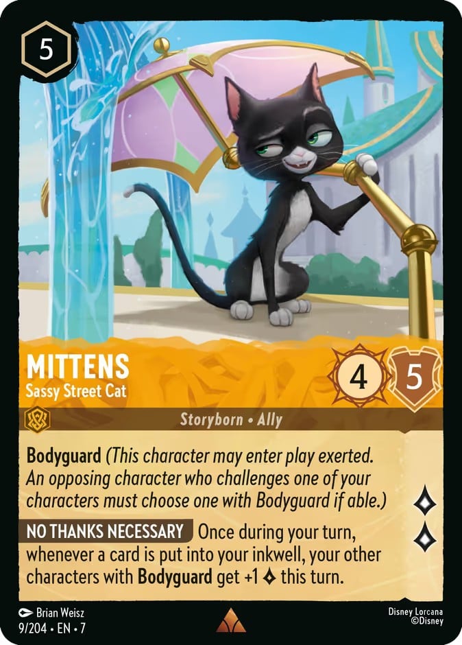 Mittens - Sassy Street Cat Mittens - Sassy Street Cat - Image 1
