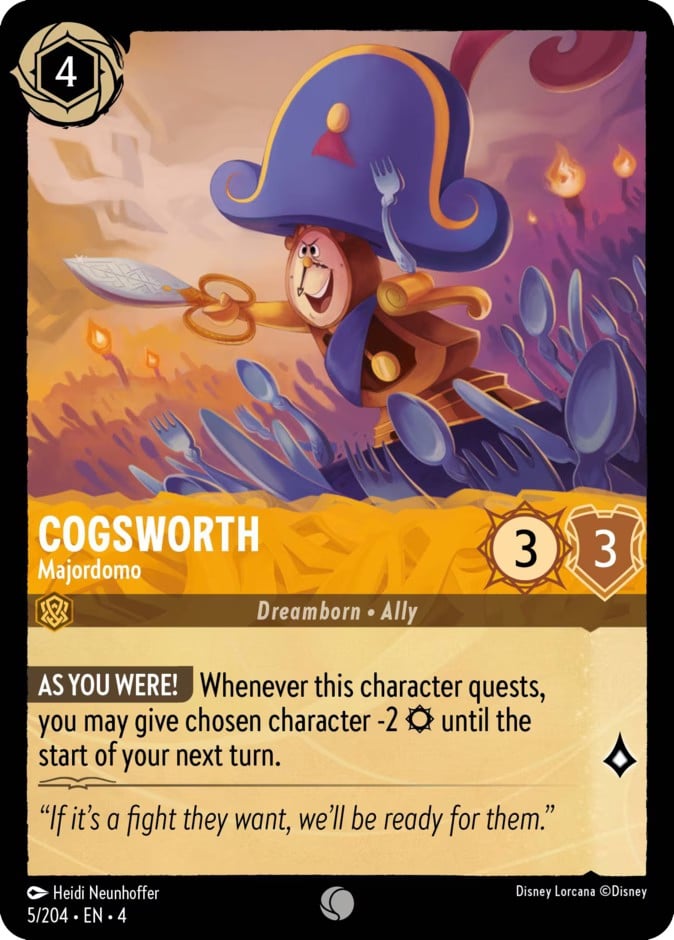 Cogsworth - Majordomo Cogsworth - Majordomo - Image 1