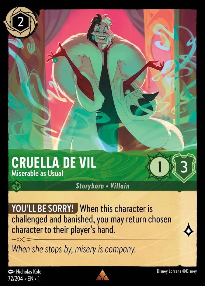 Cruella De Vil - Miserable as Usual Cruella De Vil - Miserable as Usual - Image 1