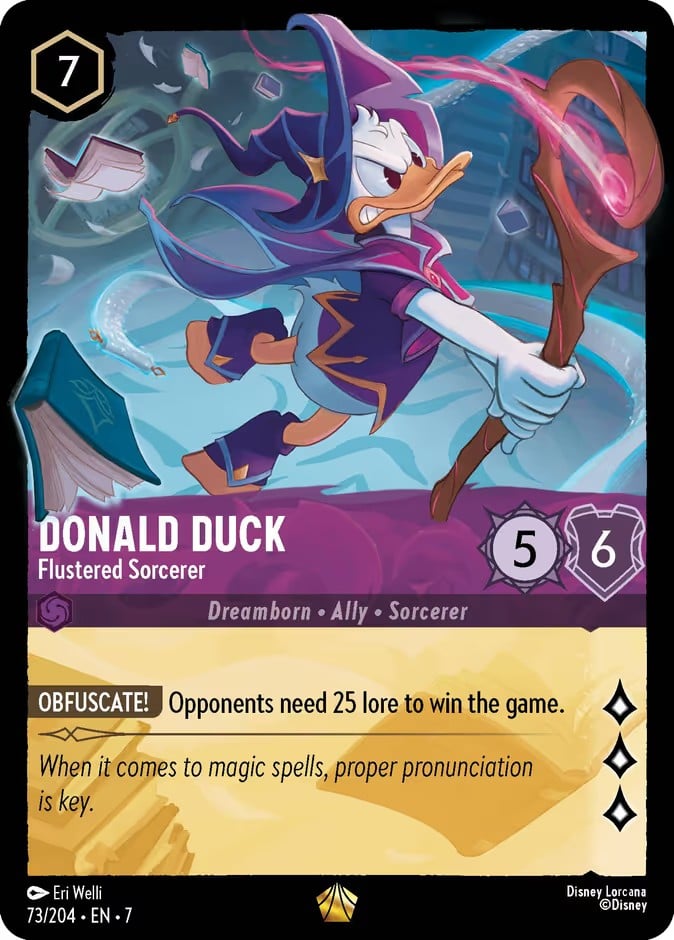 Donald Duck - Flustered Sorcerer Donald Duck - Flustered Sorcerer - Image 1