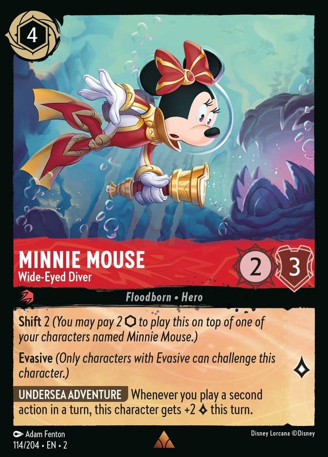 Minnie Mouse - Wide-Eyed Diver Minnie Mouse - Wide-Eyed Diver - Image 1