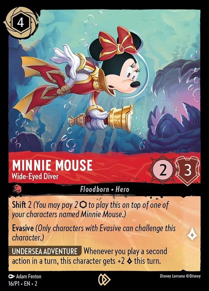 Minnie Mouse - Wide-Eyed Diver Minnie Mouse - Wide-Eyed Diver - Image 1