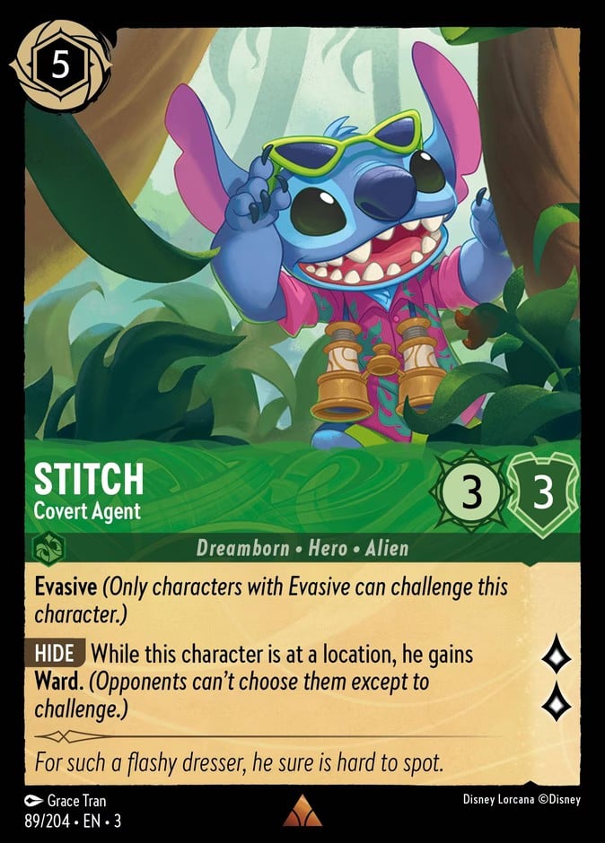Stitch - Covert Agent Stitch - Covert Agent - Image 1