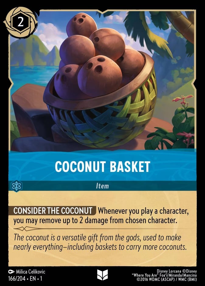 Coconut Basket Coconut Basket - Image 1