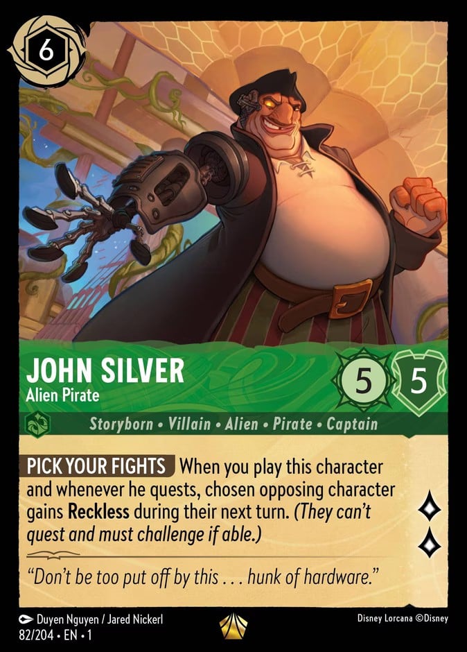 John Silver - Alien Pirate John Silver - Alien Pirate - Image 1