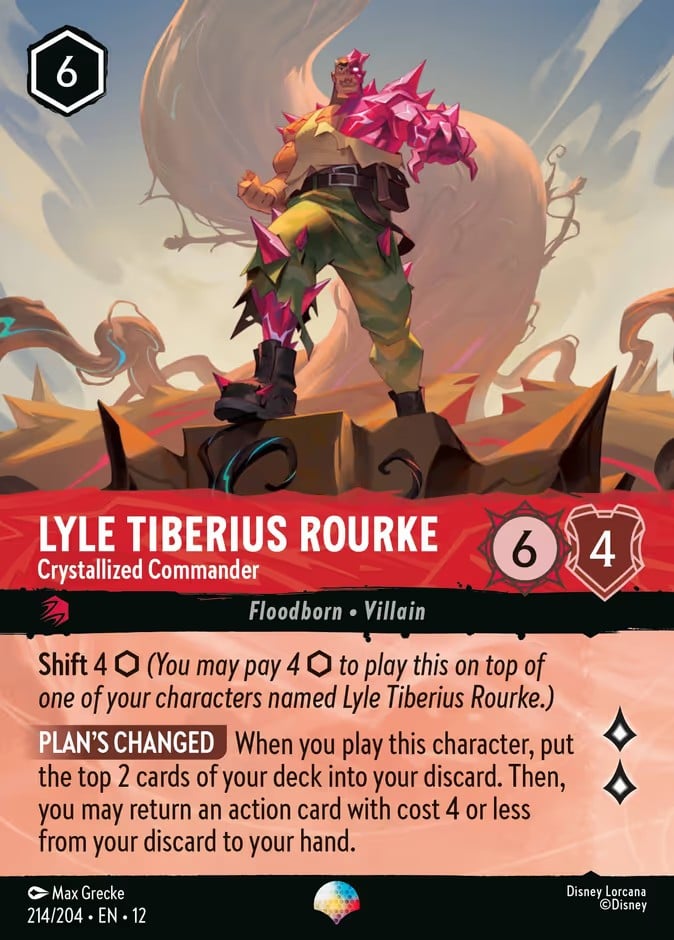Lyle Tiberius Rourke - Crystallized Commander Lyle Tiberius Rourke - Crystallized Commander - Image 1
