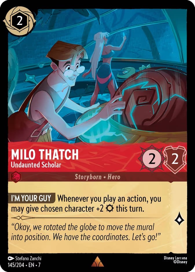 Milo Thatch - Undaunted Scholar Milo Thatch - Undaunted Scholar - Image 1