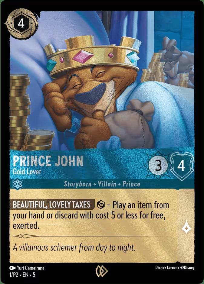 Prince John - Gold Lover Prince John - Gold Lover - Image 1