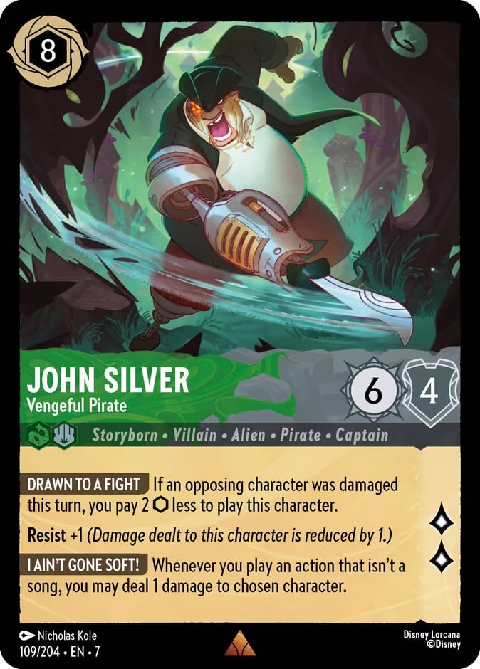 John Silver - Vengeful Pirate John Silver - Vengeful Pirate - Image 1
