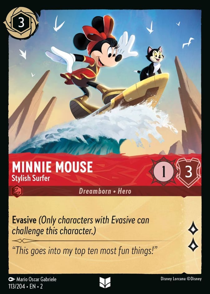 Minnie Mouse - Stylish Surfer Minnie Mouse - Stylish Surfer - Image 1
