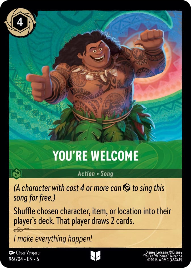 You're Welcome You're Welcome - Image 1