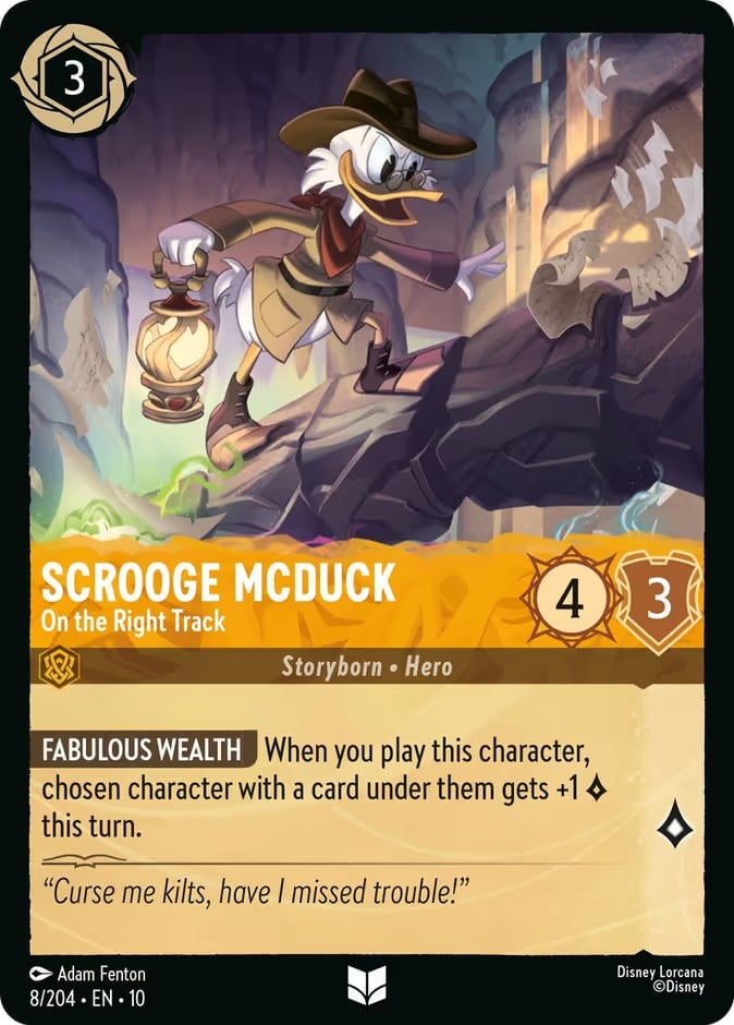 Scrooge McDuck - On the Right Track Scrooge McDuck - On the Right Track - Image 1