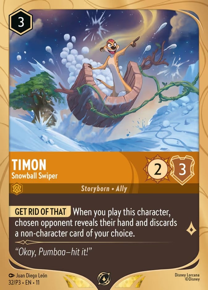 Timon - Snowball Swiper Timon - Snowball Swiper - Image 1
