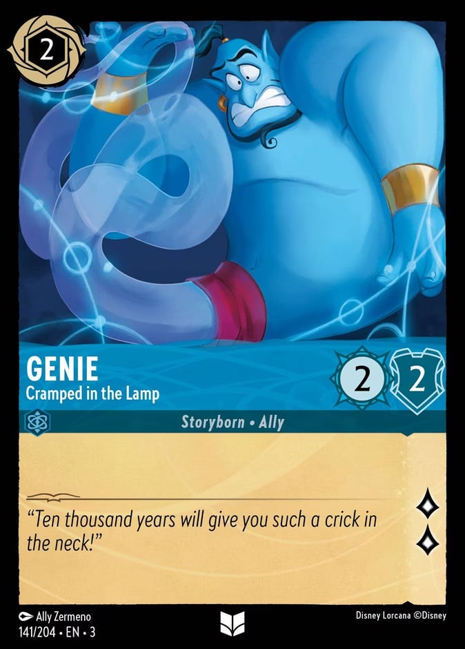 Genie - Cramped in the Lamp Genie - Cramped in the Lamp - Image 1