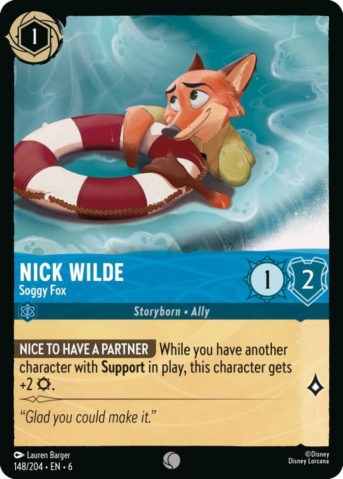 Nick Wilde - Soggy Fox Nick Wilde - Soggy Fox - Image 1