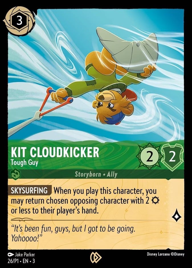 Kit Cloudkicker - Tough Guy Kit Cloudkicker - Tough Guy - Image 1