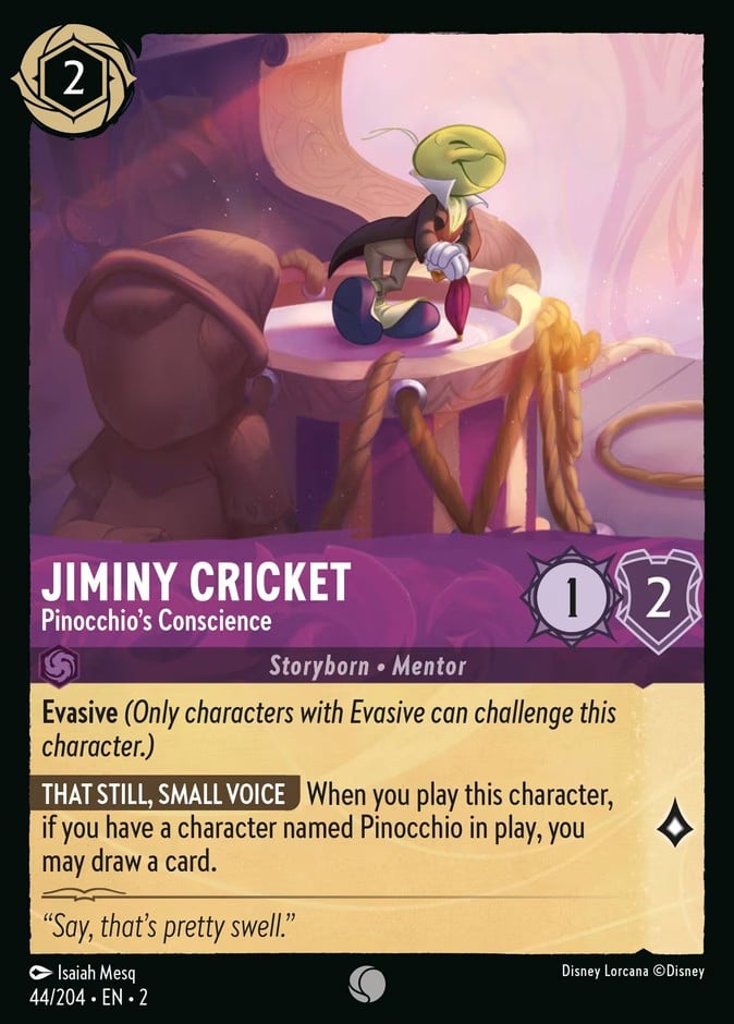 Jiminy Cricket - Pinocchio's Conscience Jiminy Cricket - Pinocchio's Conscience - Image 1
