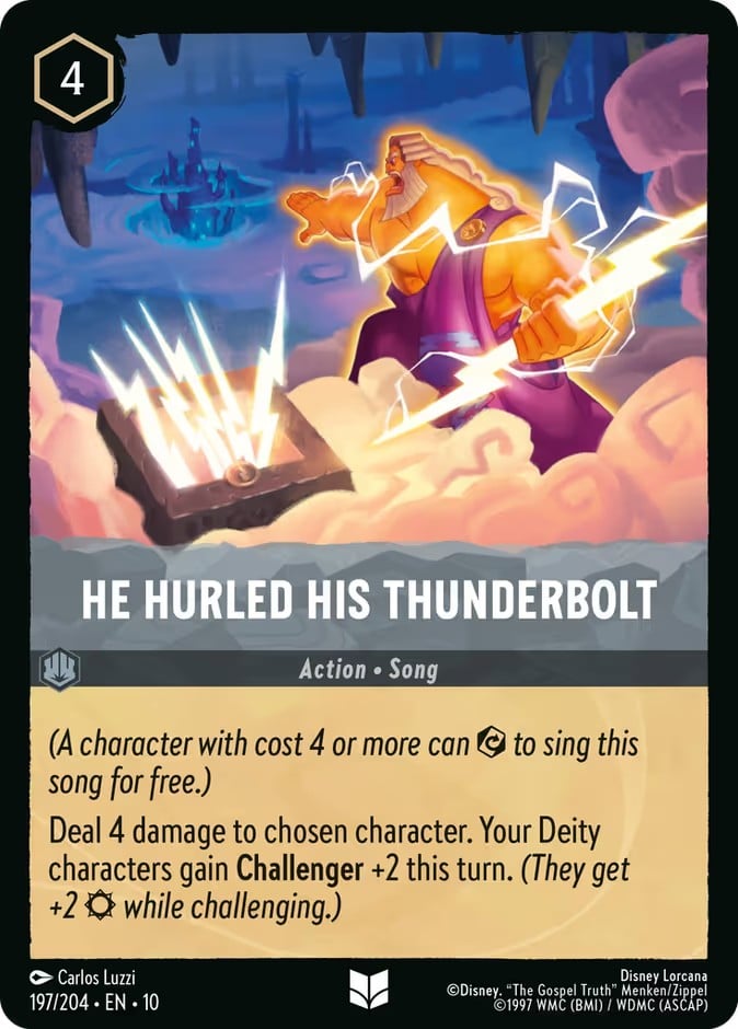 He Hurled His Thunderbolt He Hurled His Thunderbolt - Image 1