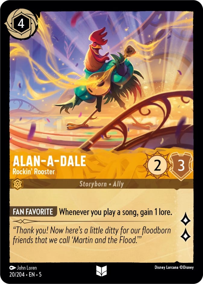 Alan-a-Dale - Rockin' Rooster Alan-a-Dale - Rockin' Rooster - Image 1