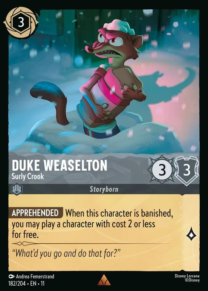 Duke Weaselton - Surly Crook Duke Weaselton - Surly Crook - Image 1