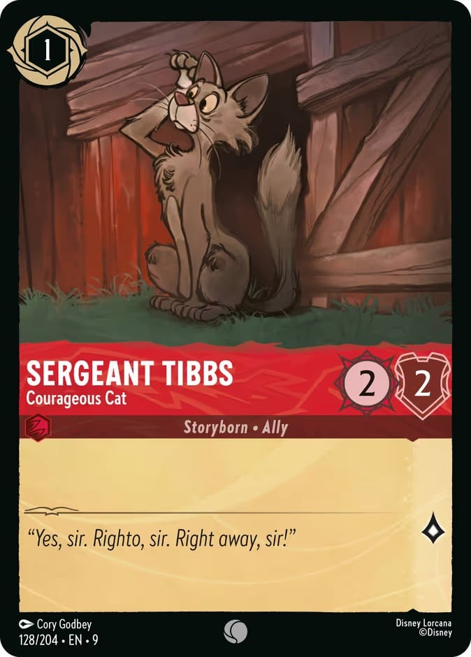 Sergeant Tibbs - Courageous Cat Sergeant Tibbs - Courageous Cat - Image 1