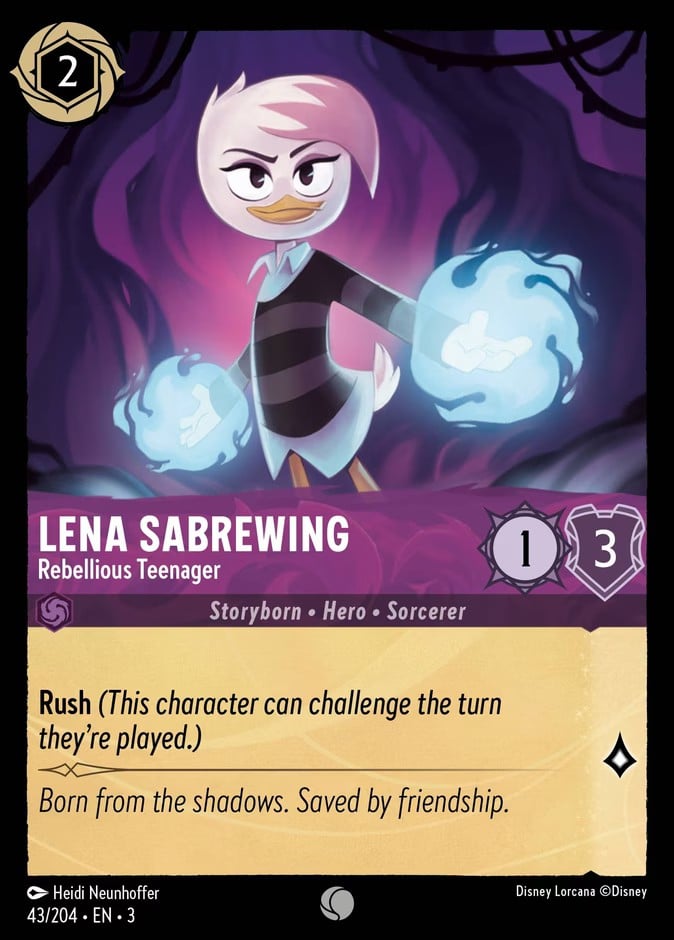 Lena Sabrewing - Rebellious Teenager Lena Sabrewing - Rebellious Teenager - Image 1